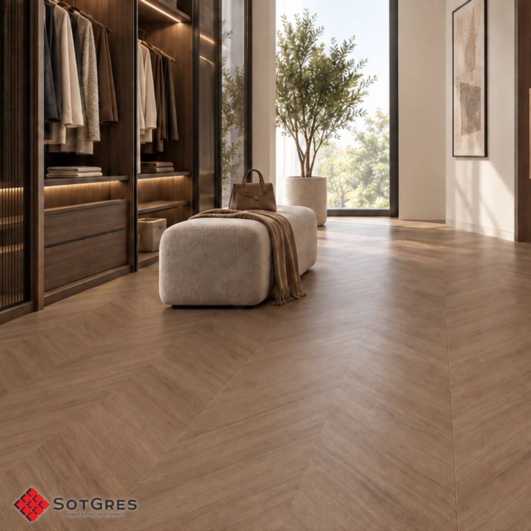 EVOKE BROWN/60х120/матовый керамический гранит