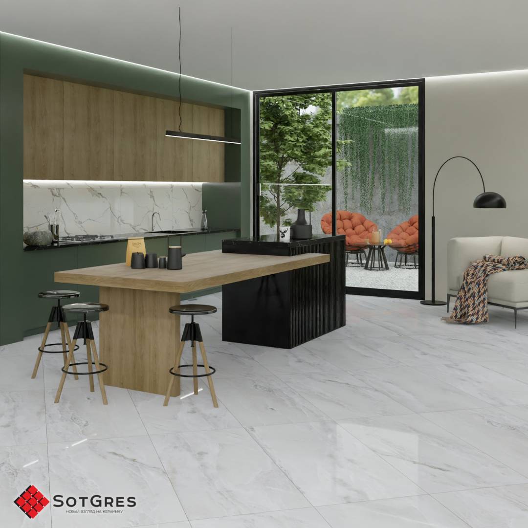 DAISY/120х60/глянцевый керамический гранит