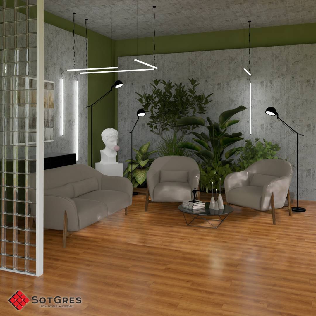 SANKOFA WOOD CRAFT/178х1220/напольное покрытие SPC