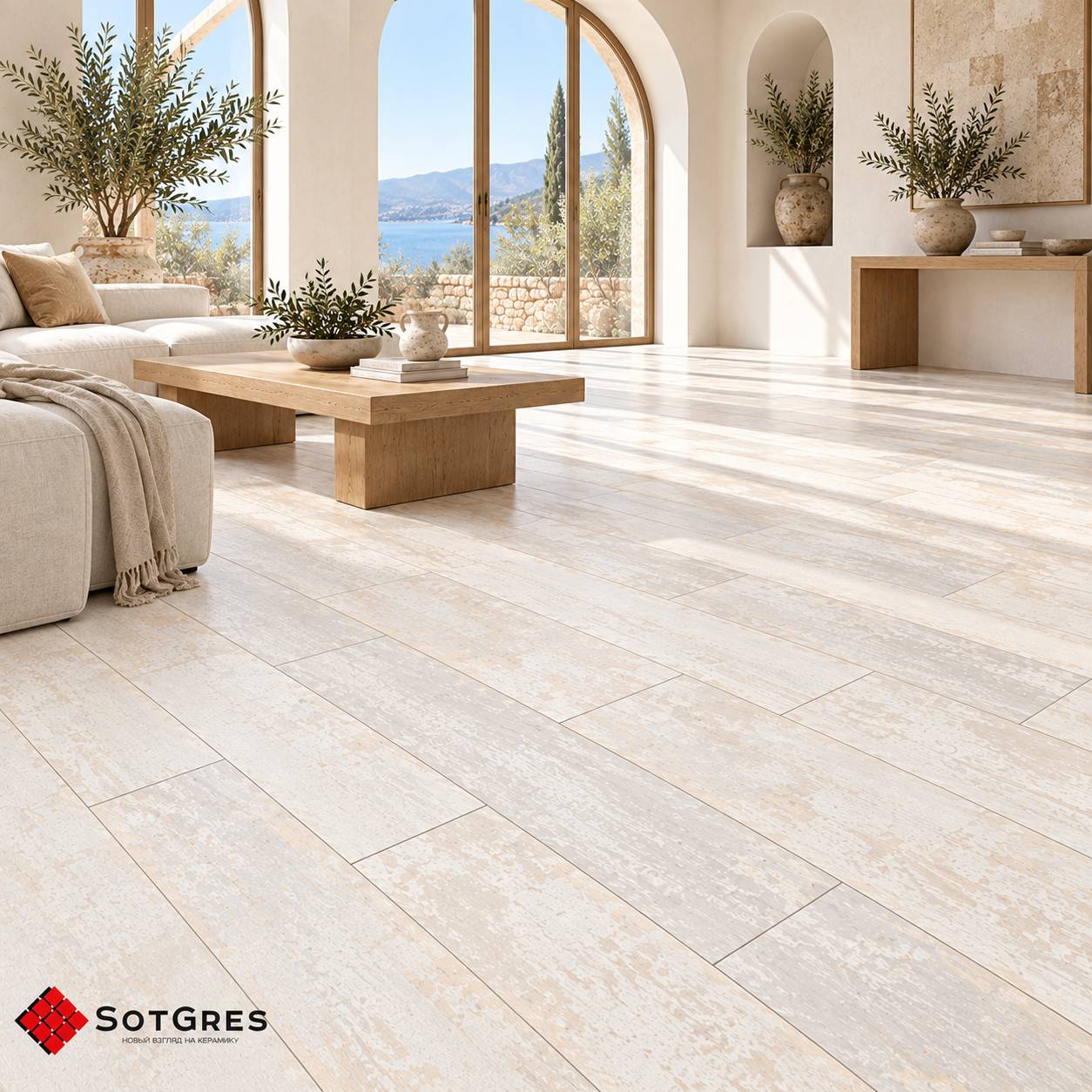 CAROLINA WOOD GREY/20х120/матовый керамический гранит