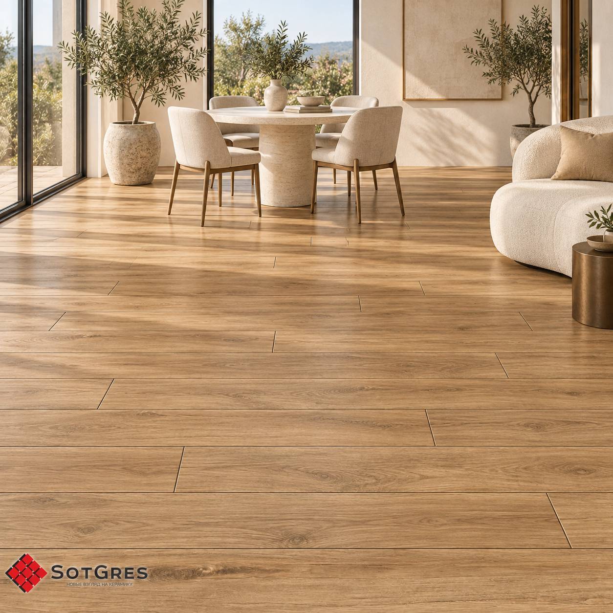 ELMI WOOD WALNUT/20х120/матовый керамический гранит