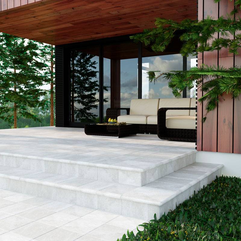 PELDANO BOSTON WHITE /33*33*4/Фронтальная ступень