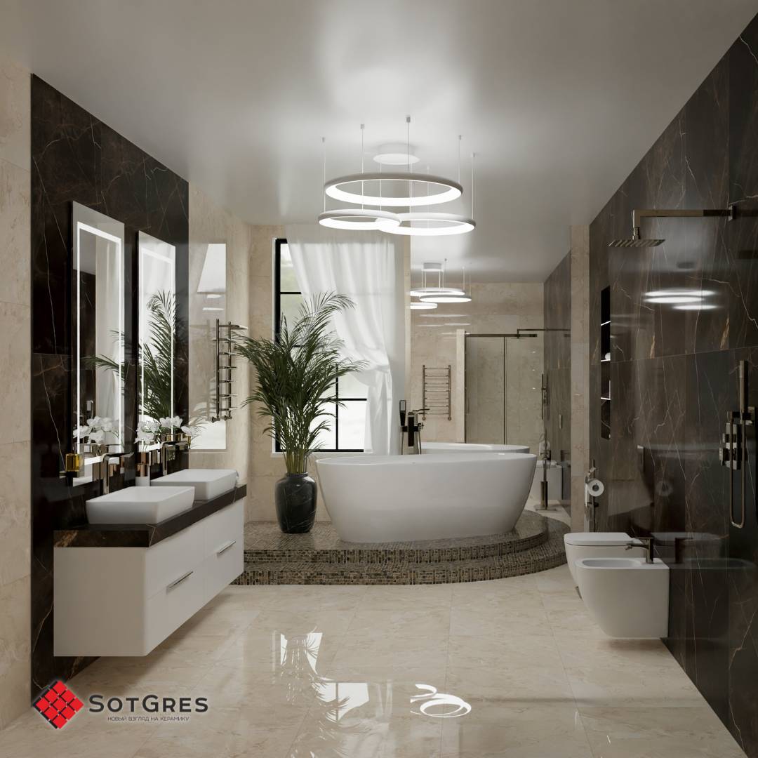 DOVE CREMA /60х60/ кремовый глянцевый полированный керамический гранит