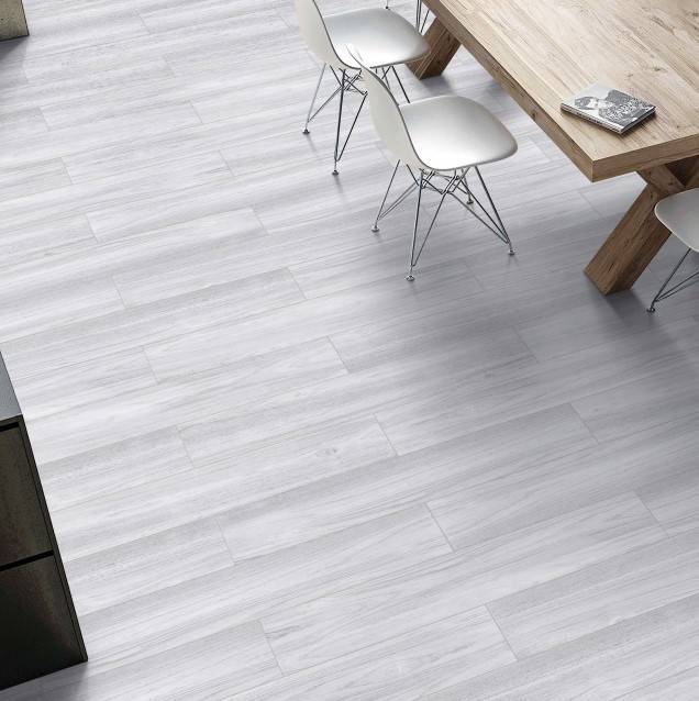 Floor Tiles-GVT Alpine white /керамический гранит / 20*120/