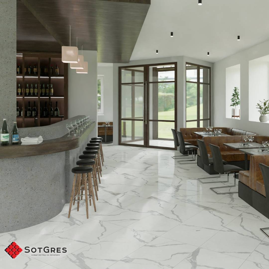 CALACATA EXTRA/60х120/глянцевый керамический гранит