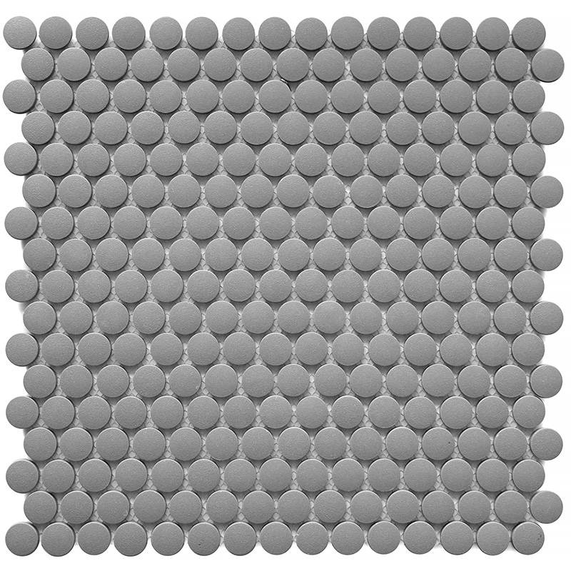 Penny Round Dark Grey Antislip (JNK82021) /315х309х6/ Кер. мозаика