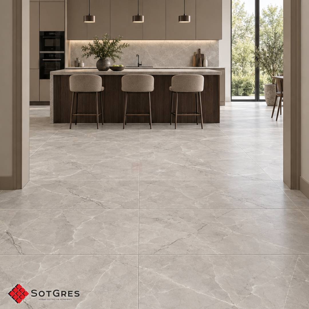 PULPIS GRIGIO/60х120/цифровой рельеф матовый керамический гранит