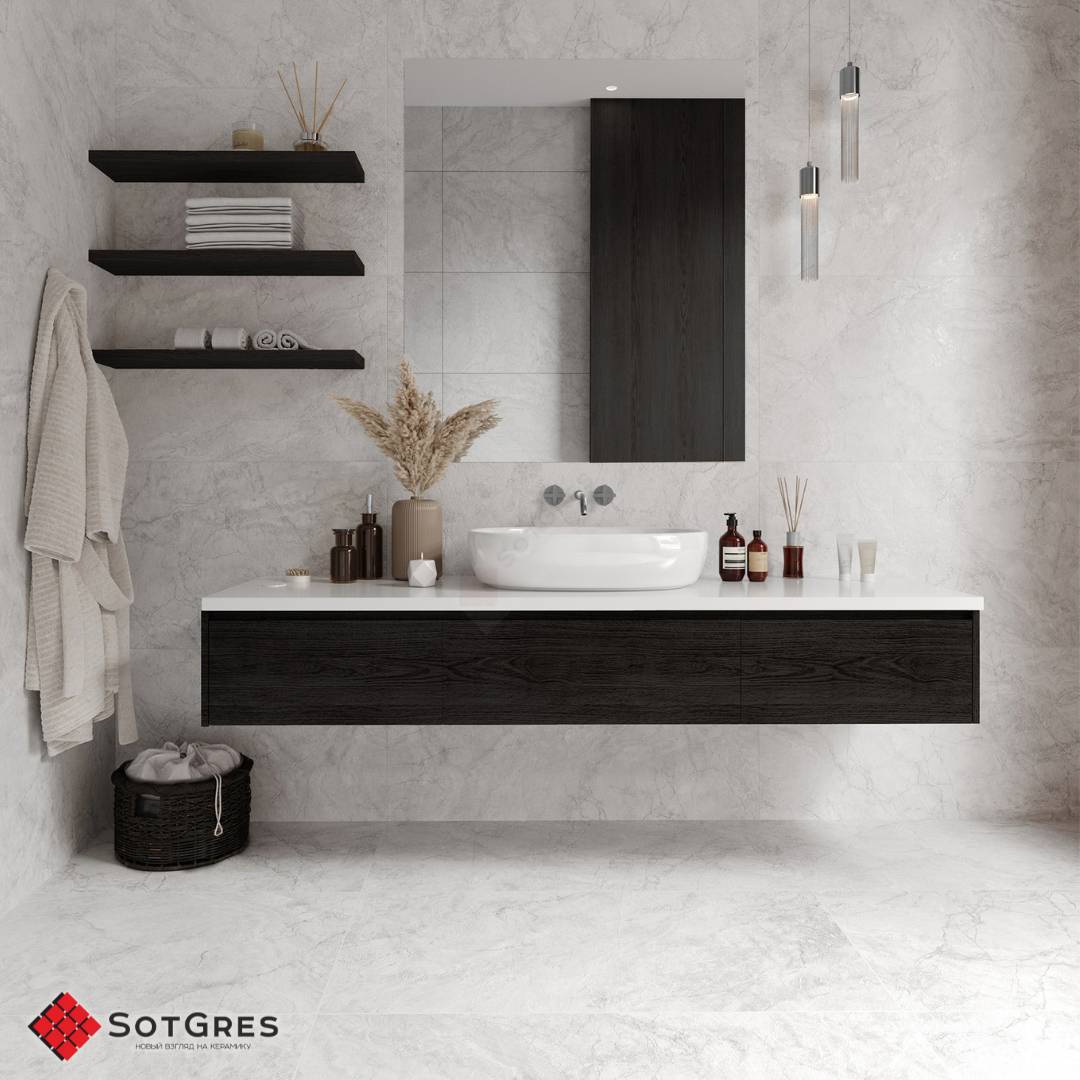 IBERIA BIANCO CARVING SATIN/Керамогранит сатинированный/60*120