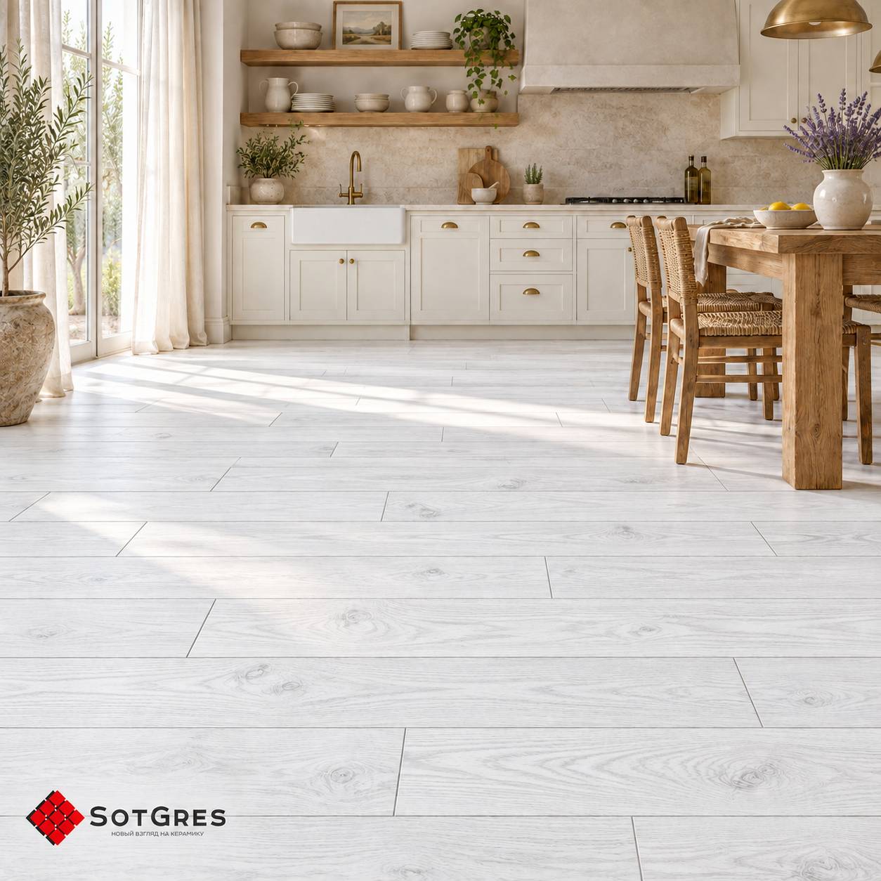 AXIAL WOOD WHITE/20х120/матовый керамический гранит