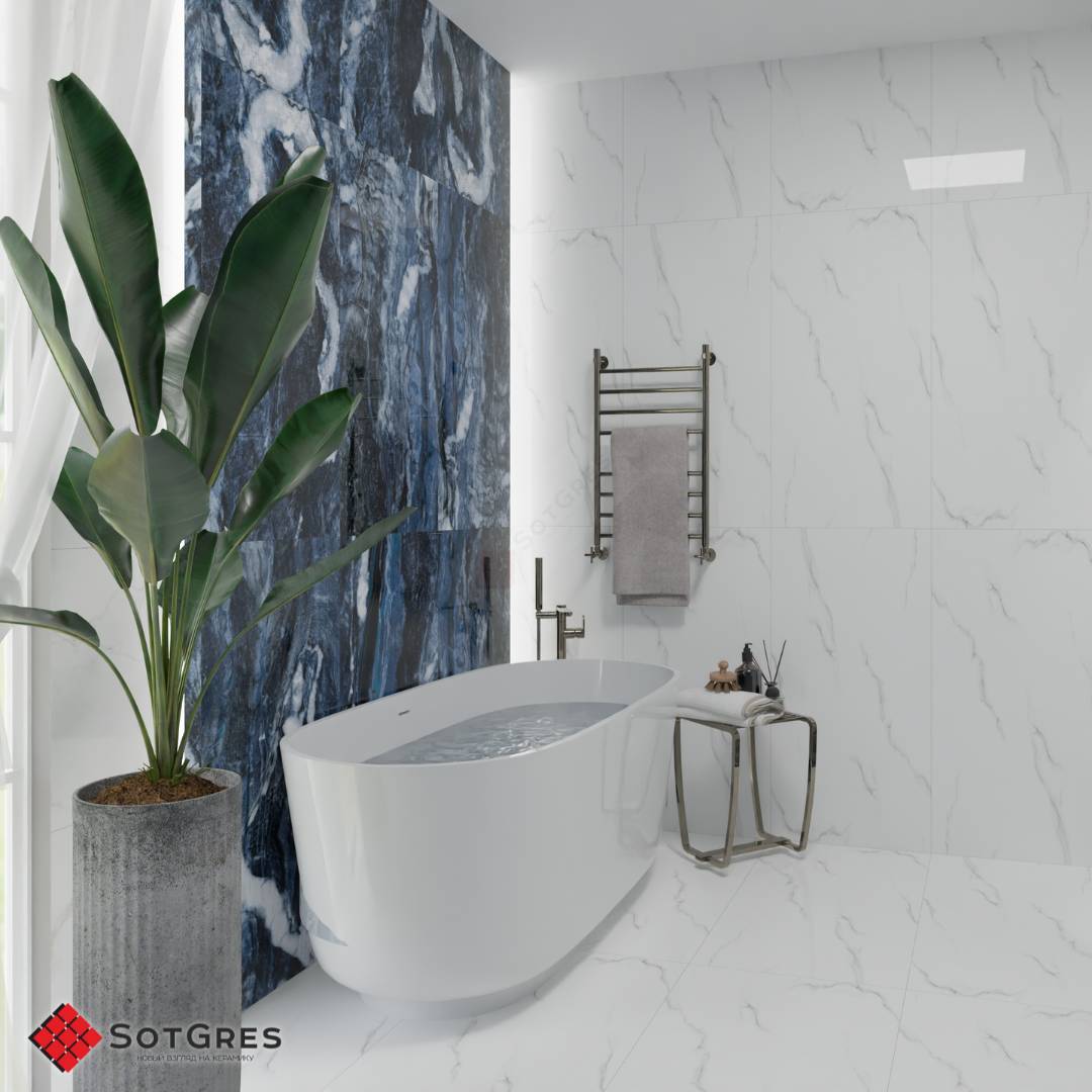 STATURIO GREY/60x120/глянцевый керамический гранит