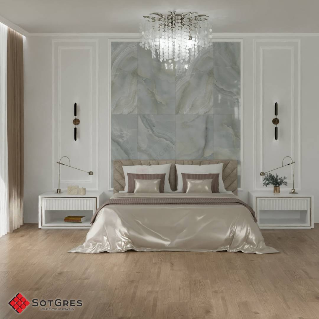 BLUE ONYX/120х60/глянцевый керамический гранит