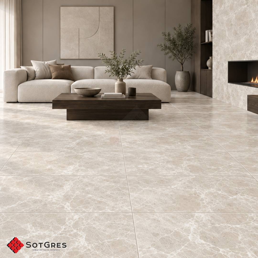 LEPIS CREMA/60х120/цифровой рельеф матовый керамический гранит